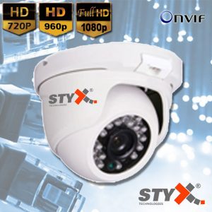 STYX 2MP 1080P IR Dome IP Kamera